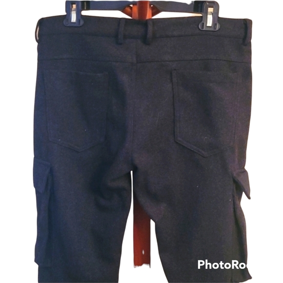 American Stitch Black Wool Blend Pants - Picture 7 of 11